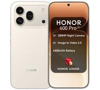 SIM Free HONOR 600 Pro 5G 512GB AI Mobile Phone - Golden White