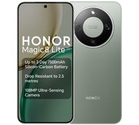HONOR Magic8 Lite 5G Mobile Phone, 7500mAh Three-Day Battery,HONOR Ultra-Bounce Anti-Drop,108MP AI Camera,8GB RAM 512GB,IP68,IP69 Water and Dust Resistance,Dual SIM,Android 16,Green