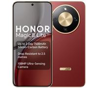 HONOR Magic8 Lite 5G Mobile Phone, 7500mAh Three-Day Battery,HONOR Ultra-Bounce Anti-Drop,108MP AI Camera,8GB RAM 512GB,IP68,IP69 Water and Dust Resistance,Dual SIM,Android 16,Brown