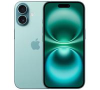 SIM Free iPhone 16 5G 256GB AI Mobile Phone - Teal