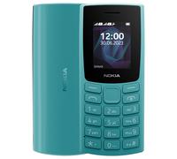 SIM Free Nokia 105 Mobile Phone - Cyan