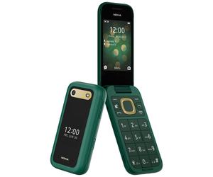 SIM Free Nokia 2660 Flip Mobile Phone - Green