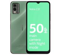 SIM Free Nokia C32 64GB Mobile Phone - Green