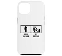 Sim Racer Your Brother My Brother Sister Funny Sim Racing Case for iPhone 13