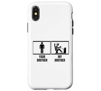 Sim Racer Your Brother My Brother Sister Funny Sim Racing Case for iPhone X/XS