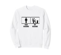 Sim Racer Your Husband My Husband Wife Funny Sim Racing Sweatshirt