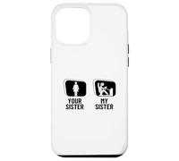 Sim Racer Your Sister My Sister Brother Funny Sim Racing Case for iPhone 12 Pro Max