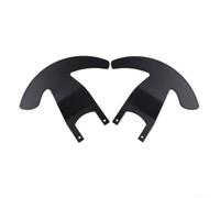 Sim Racing Paddle Extensions for G29 G923 Wheels(Flat design) | High-grade metal construction, sl lack finish, 2-pack set, enhances durability, sim racing essential