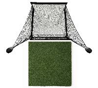 SIM SPACE PREMIUM GOLF PRACTICE NET & MAT SET