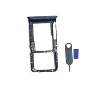 SIM Tray & microSD Card Holder for Motorola Moto G Stylus 5G 2025 XT2517 Replacement Repair Part (Blue)