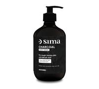 Sima - Charcoal Gentle Body Wash 500ml - With actrivated Charcoal and Salicylic acid. Ideal for sensitive skin. Free of Parabens and Dyes. Reduces acne and blackheads.