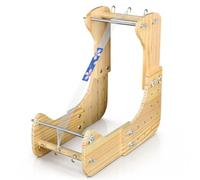 Simabsie Adjustable Wood Bead Loom Kit, 6 Sizes Weaving Station
