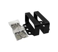 Simagic Alpha Evo Power Supply Mount Bracket Set, Power Brick Holder for Sim Rig Cable Management, Fits 4040 and 1515 Aluminum Profile, Hardware Included, Made in USA