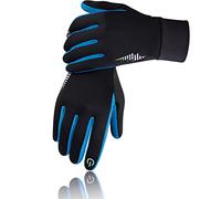 SIMARI Kids Gloves Winter Thermal Gloves for Kids Touchscreen Anti-Slip Gloves for Cycling Running Netball Hockey Football Rugby Biking Skiing Outdoor Boys Girls 3-15 Years SMRG106 (BLUE XXL)