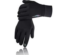 SIMARI Kids Gloves Winter Thermal Gloves for Kids Touchscreen Anti-Slip Gloves for Cycling Running Netball Hockey Football Rugby Biking Skiing Outdoor Boys Girls 3-15 Years SMRG106 (Black XXL)
