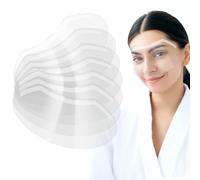 simarro 100 Pcs Shower Face Eye Shields, Disposable Clear Plastic Eye Shield for Showering Microblading Makeup Protector Face Cover Shield Haircut Hairspray Aftercare for Eyelash Extensions