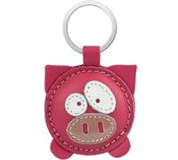 Simaru Genuine Leather Strong Keychain, Gift for Christmas, Birthday, Anniversary, Find Your Favorite Animal, Pig, One size