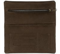 Simaru Leather Tobacco Pouch, Tobacco Pouch, XXL, Made in the EU (Brown)