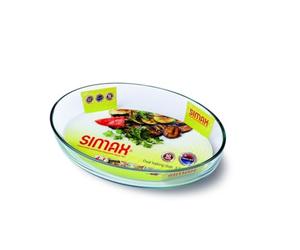 Simax Glassware 8593419414343 Simax Oval Dish 2.2 l one Size Clear