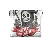 Simayan75597_48535_style_of_logo_prints_sticker_design_cute_gri_1783fe3f-21f9-4d92-859f-b264bb30b91c PU Leather Small Coin pouching Waterproof Cosmetic Bags for Purse for Woman Girl