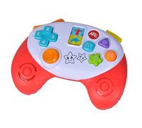 Simba 104010017 ABC Game Controller, Baby Toy, Animal Sounds, Melodies, Over 20 Tones, from 12 Months, Motor Skills, Game Console, Toddler Toy, Game Phone