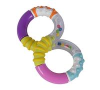 Simba 104010177 ABC Motorik Eight Rattle for Rattling, Gripping and Twisting, 16 cm