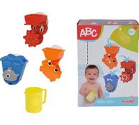 Simba 104019578 - ABC 4-Part Bath Toy Set