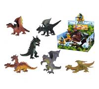 Simba 104342325 - Nature World - Dragons, 6-Types - New