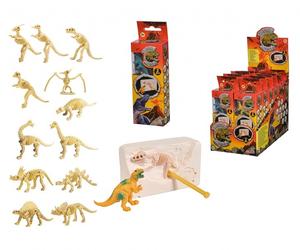 Simba 104342402 - Nature World - Dino Excavation Set, 12 Sorts - New