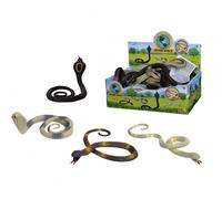 Simba 104347103 - Nature World - Stretch Snakes, 4-Variety - New
