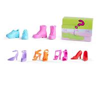 Simba 104663554 Steffi Love Shoe Fashion, 7 Different Pairs, Shoes for 29 cm Dressing Dolls, with Surprise, 2 Assorted Designs, Only One Item Delivered, from 3 Years