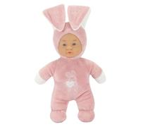 Simba 105010514 Laura Funny Bunny Soft Body Doll in Rabbit Outfit, Ears Stand Up with Pressure on the Stomach, 24 cm, from 12 Months