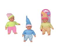 Simba 105011936 - Cute Laura, Soft Body Doll in, 3 Assorted Designs, Only One Item Delivered, 15 cm, Baby Doll from 12 Months
