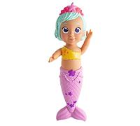 Simba 105030007 - New Born Baby Mermaid, Bathable Full Vinyl Doll with Colour Changing Function, Easy to Dry, Toy Doll, Bath Toy, 30 cm, from 2 Years