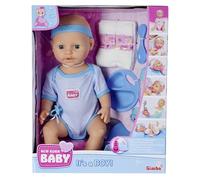Simba 105030044 "New Born Baby - It's A Boy Doll Set