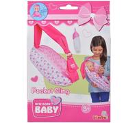 105560002 New Born Baby Adjustable Sling with Bag and Bottle for 38-43 cm Dolls, for Children from 3 Years
