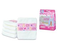 Simba 105560019 New Born Baby Nappies, Pack of 5, for Dolls with a Size of 38-43 cm, Doll Accessories, Doll Nappies, from 3 Years