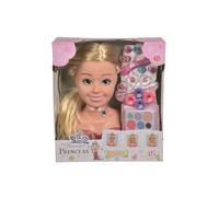 Simba 105560177 - Steffi Love Girls - Princess Makeup & Hairstyling Head - New