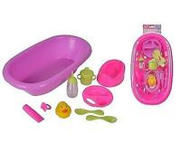 Simba 105562128 - New Born Baby - Puppenbadewanne, Sorted