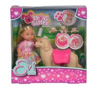Simba 105733072 "Evi Love - Dog Sitter Doll Set