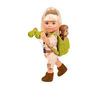 Steffi Love Monkeys 105733481 Doll in Expedition Outfit with Backpack Binoculars Lining and Two Cute Monkeys Babies
