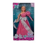 Simba Steffi Love Bow Mazing, Toy Doll in a Dreamlike Evening Dress with Bows Elements, 29 cm, from 3 Years