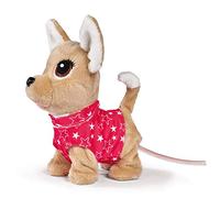Simba 105893447 - Chichi Love Twinkle, Chihuahua with Luminous Cable Control, Can Run, Bark and Waggle Tail, 20 cm, from 3 Years