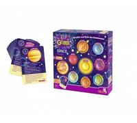 Glibbi Space 9 Bath Bombs with Info Cards About The Planets, Bath Fun from 3 Years