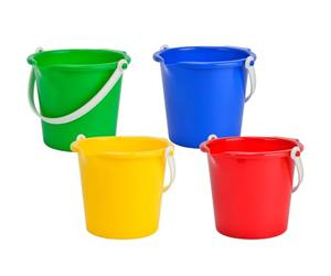 Simba 107101453 Beak Bucket, Only One Item Delivered, Height 16 cm, Diameter 18 cm, Sand Pit, Sand Toy