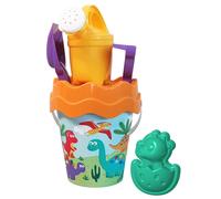 Simba 107114604 Sandspielzeug Dino Set, Toy, 6 Pieces, Bucket, Strai (US IMPORT)