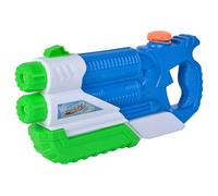 Simba 107276075 - Waterzone Double Blaster, Water Gun, Pump Mechanism, Double Jet, Tank Volume: 900 ml, Range: 8 m