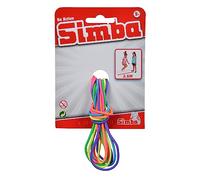 Simba 107302096 Rubber Twist, Bouncy Rubber, Rainbow Colours, Length 3 Metres, Stretched Double Length 2.5 Metres, from 5 Years