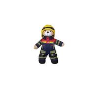 Simba 108101001 ? Fire Brigade Plush Bear Rosenbauer, Cuddly Soft, 30 cm, in Fire Brigade Suit Suitable for Children from the First Months of Life