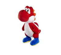 Simba 109231537ONL Super Mario Plush Yoshi in Red, 20 cm Plush Figure, Suitable from the First Months of Life
